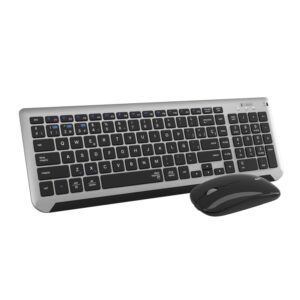 COMBO TECLADO RATON SUBBLIM DUAL PRESTIGE EXTENDIDO GRIS/NEGRO 8436586742638 SUBKBC-DCEP20