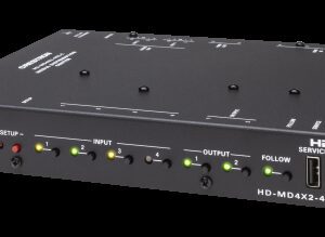 CRESTRON 4X2 4K60 4:4:4 HDR AV SWITCHER (HD-MD4X2-4KZ-E) 6511307 8435280912026 | P/N: 6511307 | Ref. Artículo: 1358663