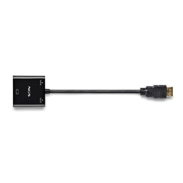 Cable Conversor NGS Chamaleon/ HDMI Macho - VGA Hembra/ 15cm/ Incluye Cable de Audio y Alimentación USB - Imagen 4