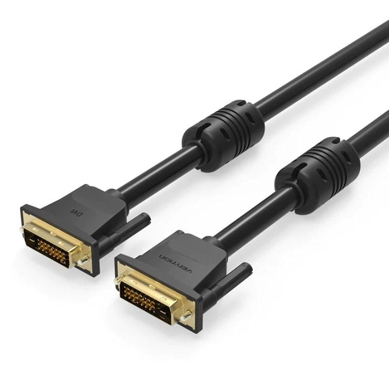 Cable DVI Vention EAABG/ DVI-D Macho - DVI-D Macho/ 1.5m/ Negro 6922794731974 EAABG VEN-CAB EAABG