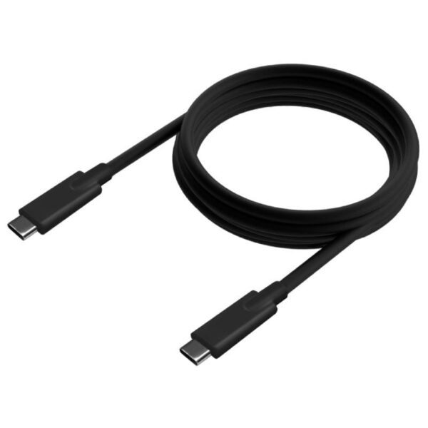 Cable USB 3.2 Tipo-C Aisens A107-0875/ USB Tipo-C Macho - USB Tipo-C Macho/ Hasta 100W/ 20Gbps/ 3m/ Gris - Imagen 2