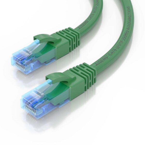 Cable de Red RJ45 AWG26 CCA UTP Aisens A135-0805 Cat.6/ 25cm/ Verde - Imagen 3