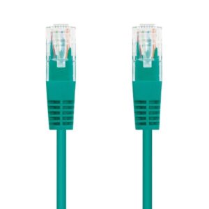 Cable de Red RJ45 UTP Nanocable 10.20.0400-GR/ Cat.6/ 50cm/ Verde 8433281003613 10.20.0400-GR NAN-CAB 10 20 0400-GR