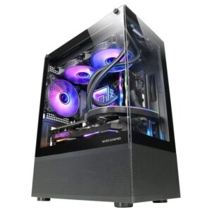 Caja Gaming Minitorre Mars Gaming MC-SE 8435693105305 MCSE TAC-CAJA MC-SE BK