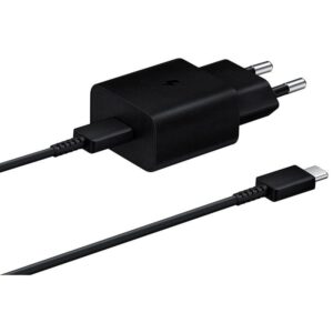 Cargador de Pared Samsung EP-T1510XBEGEU/ 1xUSB Tipo-C + Cable USB Tipo-C/ 15W 8806092709843 EP-T1510XBEGEU SAM-CARGA EP-T1510XBEGEU