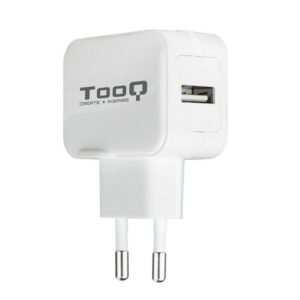 Cargador de Pared TooQ TQWC-1S01WT/ 1xUSB/ 12W/ Blanco 8433281010796 TQWC-1S01WT TOO-CARGA TQWC-1S01WT WH