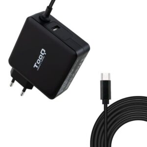 Cargador de Portátil TooQ TQLC-USBC90PD USB Tipo-C/ 90W/ Automático/ Voltaje 5-20V/ 1x USB Tipo-C 8433281011991 TQLC-USBC90PD TOO-CAR TQLC-USBC90PD