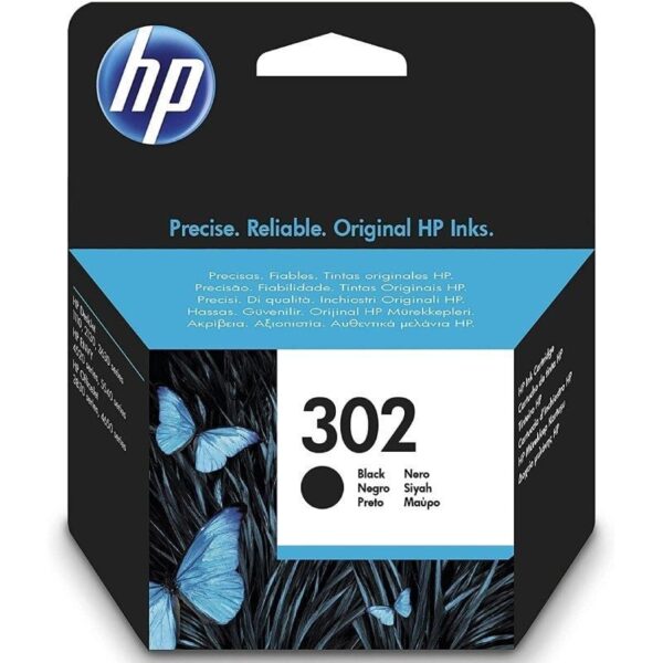 Cartucho de Tinta Original HP nº302/ Negro 888793803028 F6U66AE F6U66AE