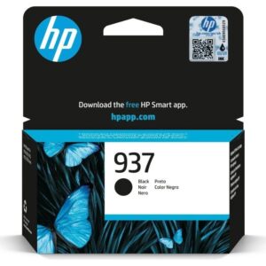 Cartucho de Tinta Original HP nº937/ Negro 196786147609 4S6W5N 4S6W5N