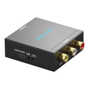 Convertidor RCA a HDMI Vention AEFB0/ RCA Hembra - HDMI Hembra - MiniUSB Hembra 6922794746145 AEFB0 VEN-ADP CONV AEFB0