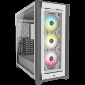 Corsair iCUE 5000X RGB Midi Tower Blanco 0840006627531 | P/N: CC-9011213-WW | Ref. Artículo: 1338823