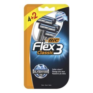 Cuchilla de Afeitar Bic Flex3 Classic/ 6 uds 3086123242593 889699 BIC-CUCHILLAS FLEX CL 3 6U