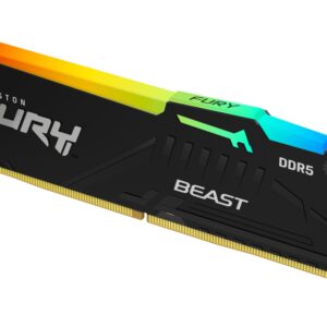 DDR5 KINGSTON 32GB 5200 FURY BEAST RGB 0740617328622 KF552C40BBA-32