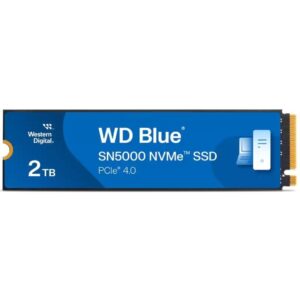 Disco SSD Western Digital WD Blue SN5000 2TB/ M.2 2280 PCIe 718037893228 WDS200T4B0E WD-SSD M2 BL SN5000 2TB