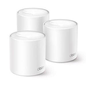 EXTENSOR COBERTURA TP-LINK AX1500 WHOLE HOME MESH WIFI 6  3-PACK 4895252502480 DECO X10 3-PACK