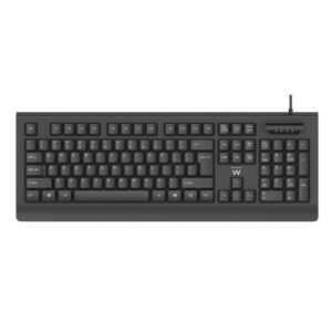 Ewent EW3286 teclado Universal USB QWERTY Español Negro 8052101433401 | P/N: EW3286 | Ref. Artículo: 1382174