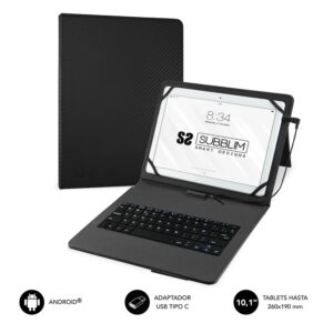 FUNDA TABLET SUBBLIM KEYTAB PRO USB 10