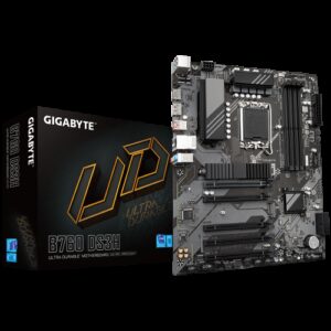 Gigabyte B760 DS3H placa base Intel B760 Express LGA 1700 ATX 4719331853136 | P/N: 9MB76DS35-00-10 | Ref. Artículo: 1378442