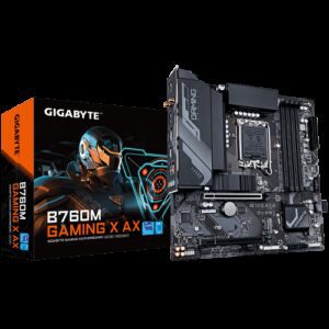 Gigabyte B760M Gaming X AX Intel B760 Express LGA 1700 micro ATX 4719331853228 | P/N: B760M GAMING X AX G12 | Ref. Artículo: 1382201