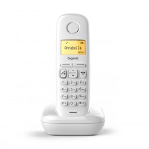 Gigaset A270 Teléfono DECT Identificador de llamadas Blanco 4250366850993 | P/N: S30852-H2812-D202 | Ref. Artículo: 894690