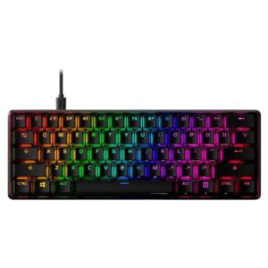 HP HYPERX ALLOY ORIGINS 60 AQUA GAMING KEYBOARD MECANICO RBG US LAYER -  56R61AA#ABA 0196337181311 | P/N: 56R61AA#ABA | Ref. Artículo: 1368189