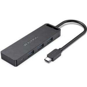 Hub USB Tipo-C Vention TGTBB/ 3xUSB/ 1xUSB Tipo-C/ 1x MicroUSB PD 6922794749610 TGTBB VEN-HUB TGTBB