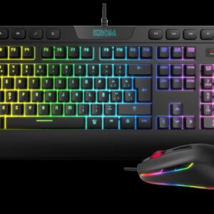 KROM PACK GAMING KAYLOS. TECLADO MEMBRANA + RATON. RGB. NEGRO 8436587971075 | P/N: NXKROMKLYSSP | Ref. Artículo: 1338688