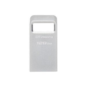 Kingston Technology DataTraveler Micro unidad flash USB 128 GB USB tipo A 3.2 Gen 1 (3.1 Gen 1) Plata 0740617328028 | P/N: DTMC3G2/128GB | Ref. Artículo: 1357736