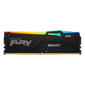 Kingston Technology FURY Beast RGB módulo de memoria 32 GB 1 x 32 GB DDR5 6000 MHz 0740617331875 | P/N: KF560C40BBA-32 | Ref. Artículo: 1365246