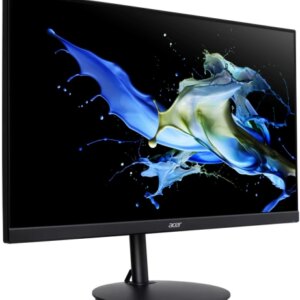 MONITOR ACER 23.8" CB242YEbmiprx (UM.QB2EE.E01) ZeroFrame 100Hz IPS 1ms(VRB) 250nits VGA HDMI DP MM Audio in/out FreeSync EU TCO Black H.cable x1 4711121603488 | P/N: UM.QB2EE.E01 | Ref. Artículo: 1370402