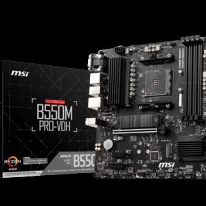 MSI B550M PRO-VDH Zócalo AM4 micro ATX AMD B550 4719072758417 | P/N: 911-7C95-017 | Ref. Artículo: 1338002