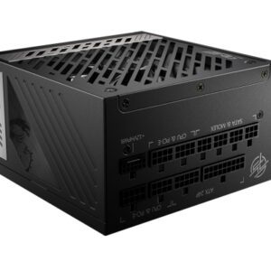 MSI MPG A1000G PCIE5 unidad de fuente de alimentación 1000 W 20+4 pin ATX ATX Negro 4719072972196 | P/N: 306-7ZP7C11-CE0 | Ref. Artículo: 1377997