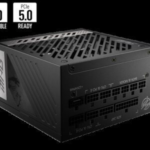 MSI MPG A850G PCIE5 unidad de fuente de alimentación 850 W 24-pin ATX ATX Negro 4719072972189 | P/N: 306-7ZP7B11-CE0 | Ref. Artículo: 1378918