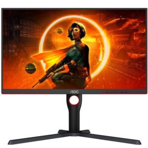 Monitor Gaming AOC Q27G3XMN/BK 31.5"/ QHD/ 1ms/ 180Hz/ VA/ Regulable en altura/ Negro 4038986181440 Q27G3XMN/BK AOC-M Q27G3XMN BK