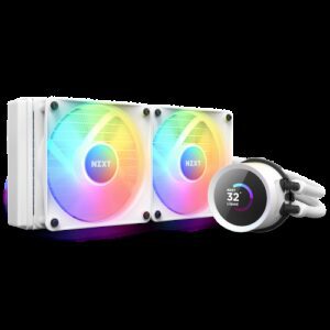 NZXT Kraken 240 RGB Procesador Sistema de refrigeración líquida todo en uno 12 cm Blanco 1 pieza(s) 5056547202655 | P/N: RL-KR240-W1 | Ref. Artículo: 1382146