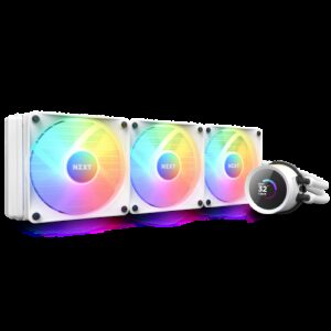 NZXT Kraken 360 RGB Procesador Sistema de refrigeración líquida todo en uno 12 cm Blanco 1 pieza(s) 5056547202693 | P/N: RL-KR360-W1 | Ref. Artículo: 1382150