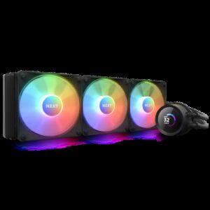 NZXT Kraken 360 RGB Procesador Sistema de refrigeración líquida todo en uno 12 cm Negro 1 pieza(s) 5056547202709 | P/N: RL-KR360-B1 | Ref. Artículo: 1382151