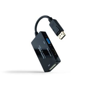 Nanocable Conversor DISPLAYPORT a HDMI/DVI/VGA