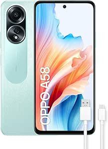 OPPO A58 6GB/128GB GREEN+ USB 3.1 TYPE C 8435280925255 | P/N: 631001000878B | Ref. Artículo: 1370901