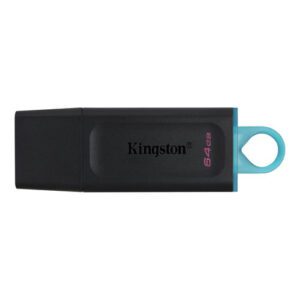 PENDRIVE KINGSTON 64GB USB3.2 DT EXODIA GEN1 NEGRO/TURQUESA 740617309829 P/N: DTX/64GB | Ref. Artículo: DTX/64GB