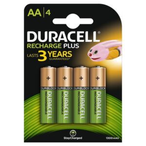 Pack de 4 Pilas AA Duracell HR6-B/ 1.2V/ Recargables 5000394039247 HR6-B DRC-PILA HR6-B