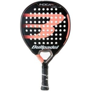 Pala de Pádel Bullpadel Indiga Woman 2022/ Negra y Rosa 8445402125210 INDIGA WOMAN 22 BUP-PALA PAD INDIGA WOMAN 22