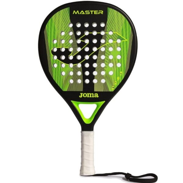 Pala de Pádel Joma Master/ Negra y Verde Flúor 8445456038542 MASTER BK GR FL JOM-PALA PAD MASTER BK GR FL