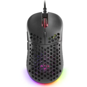 Ratón Gaming Mars Gaming MM55/ Hasta 12800 DPI 8437023608012 MM55 TAC-MOU MM55 BK