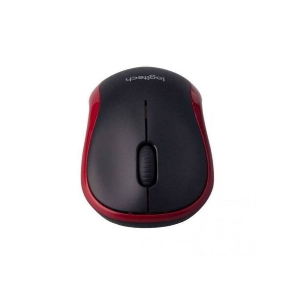 Ratón Inalámbrico Logitech M185/ Hasta 1000 DPI/ Rojo - Imagen 3