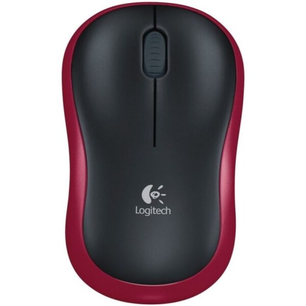 Ratón Inalámbrico Logitech M185/ Hasta 1000 DPI/ Rojo - Imagen 4