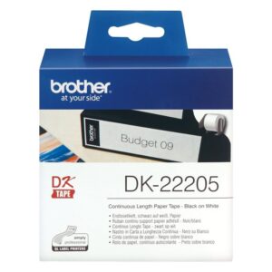 Rollo de Papel Continuo Original Brother DK-22205 4977766628198 DK22205 BRO-C DK22205