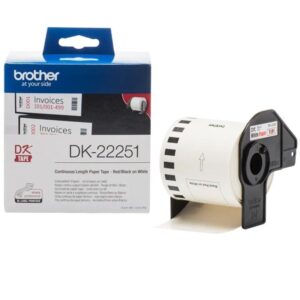 Rollo de Papel Continuo Original Brother DK22251 4977766766746 DK22251 BRO-C DK22251