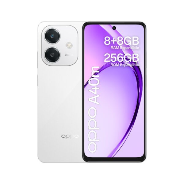 SMARTPHONE OPPO A40M 8G 256GB 4G WHITE 6932169353441 631010000737