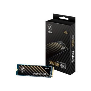 SSD MSI SPATIUM 500GB M450 M2 PCIE4 4711377022477 S78-440K190-P83